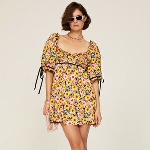 For Love & Lemons Sylvia Mini Dress